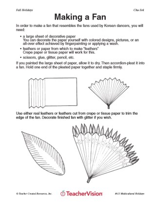 Making a Korean Fan