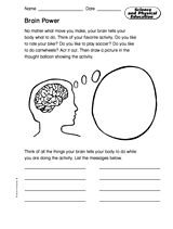 Science and Physical Education: Brain Power