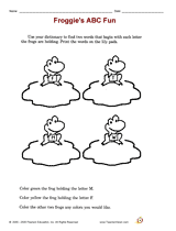 Froggie's ABC Fun