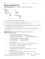 Physical Science Test: Energy and Work