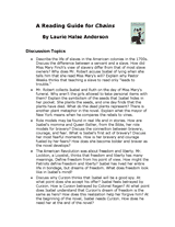 Reading Guide for Chains