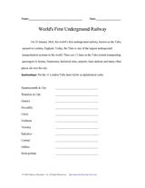 Underground Railway