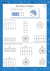 Fractions of Shapes I (Grade 4)